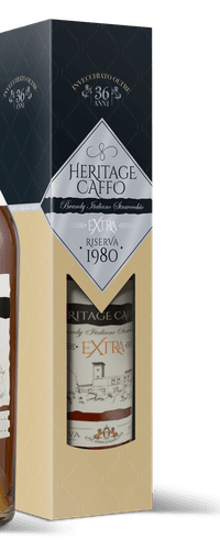 Brandy Caffo Brandy Heritage 1980 0,70 ltr 42%