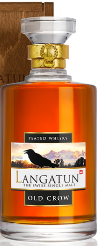 Langatun Old Crow Peated Single Malt 0.50 ltr 46%