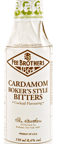 Fee Brothers Cardamom Bitters Bokers Style 0,15 ltr 8,4%