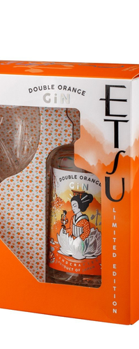 Gin Etsu Double Orange Met Glas 0,70 ltr 43%