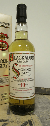 Blackadder Raw Cask Smoking Islay 10 Years Old 0.70 ltr 60.5%