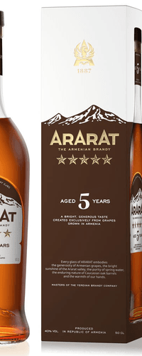 Ararat Five Years 0,50 ltr 40%
