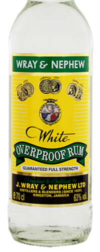 Wray & Nephew Overproof Rum 0,70 ltr 63%