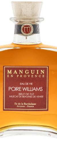 Manguin Eau de Vie Poire Williams Brut de Fut 0,50 ltr 54%