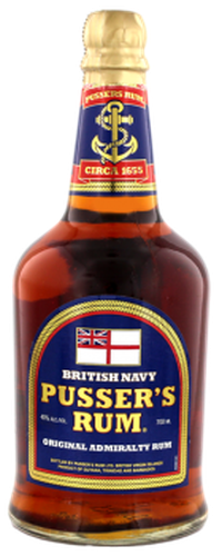 Pussers British Navy Rum Blue Label 0,70 ltr 40%
