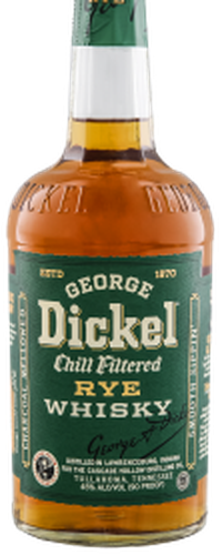 George Dickel Rye 0,75 ltr 45%
