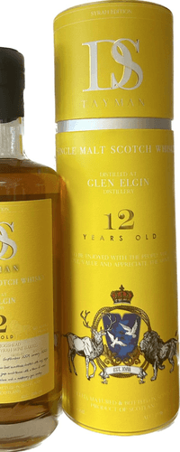 Glen Elgin 12 Years Old 2009 DS Tayman 0,70 ltr 46%