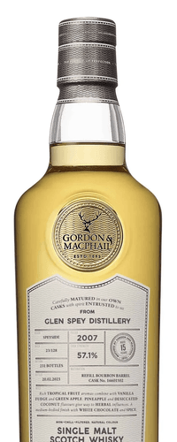 Glen Spey 15 Years Old 2007 Gordon & MacPhail 0,70 ltr 57,1%