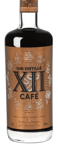 Xii Gin Distile En Provence Cafe 0,70 ltr 38%