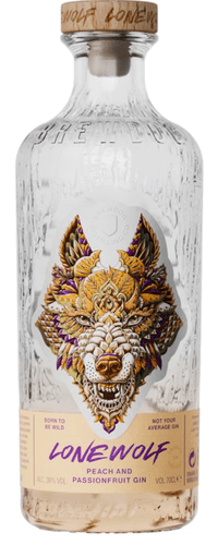BrewDog Lone Wolf Peach & Passionfruit Gin 0,70 ltr 38%