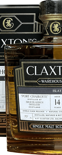 Port Charlotte 14 Years Old 2008 Claxton's Warehouse 1 0,70 ltr 53,2%