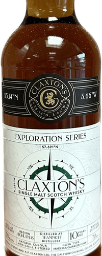 Teaninich 10 Years Old 2013 Claxton's Exploration Series 0,70 ltr 50%