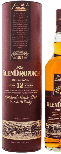 Glendronach 12 Years Old 0,70 ltr 43%