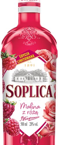 Soplica Malina Roza 0,50 ltr 28%