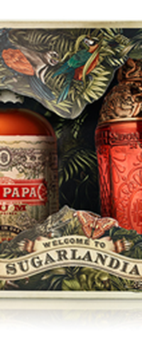 Don Papa Rum With Cocktail Shaker 0,70 ltr 40%