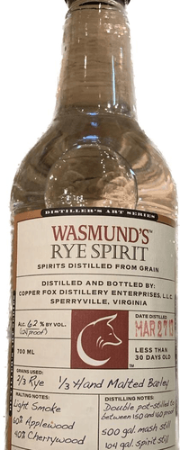 Wasmunds Rye Spirit 0,70 ltr 62%