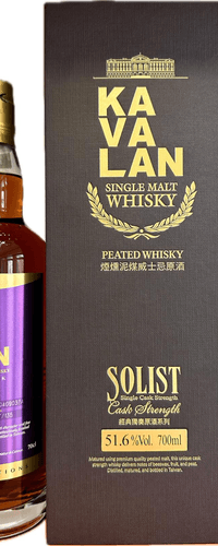 Kavalan Soloist Single Cask 8 Years Old Peated 0.70 ltr 51.6%
