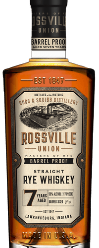 Rosville Union 7 Years Old Straight Rye Barrel Proof 0,70 ltr 58,5%
