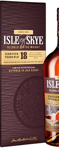 Isle Of Skye 18 Years Old 0.70 ltr 40%
