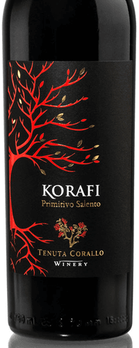 Korafi IGT Salento Primitivo 0.75 ltr 14%