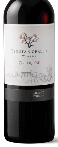 Orterosse IGT Salento Primitivo 0.75 ltr 14%