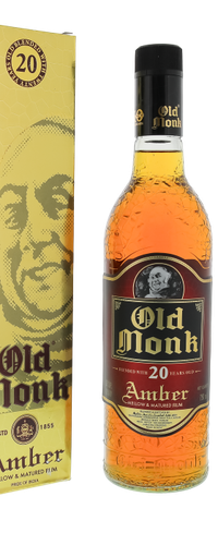 Old Monk Amber 20 Years Old 0,75 ltr 42,8%