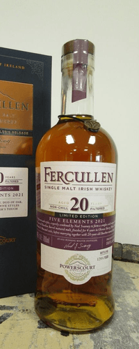 Fercullen 20 Years Old 5 Elements Single Malt 0.70 ltr 46%