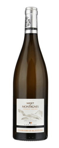 Lorgeril Maset Des Montagnes Cotes Du Rousillon Blanc 0,75 ltr 13%