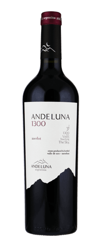 Andeluna 1300 Merlot 0,75 ltr 15%