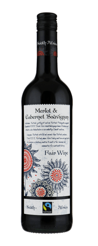 Fair Trade Merlot Cabernet Sauvignon South Africa 0,75 ltr 13,5%