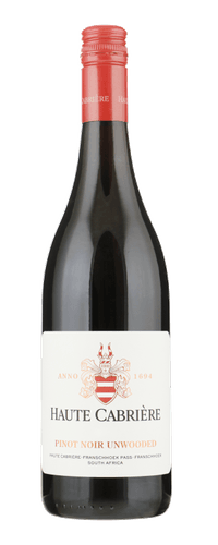 Haute Cabriere Unwooded Pinot Noir 0,75 ltr 12,5%
