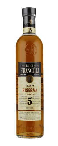 Francoli Grappa Riserva Del Piemonte 5 Edition 0,70 ltr 41,5%