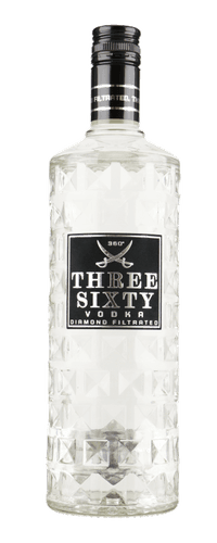 Three Sixty Vodka 1,00 ltr 37,5%