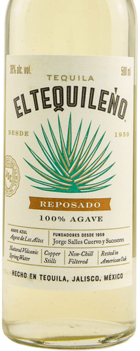 El Tequileno Tequila Reposado 1,0 ltr 38%
