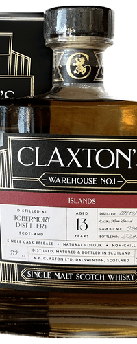 Tobermory 13 Years Old 2010 Claxton's Warehouse 1 0.70 ltr 50.5%