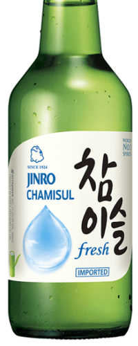 Jinro Chamisul Fresh Soju 0.35 ltr 16.5%