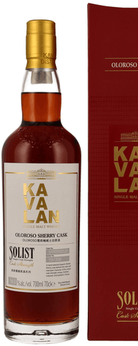 Kavalan Solist Sherry Cask 0,70 ltr 54%