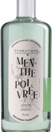 Nusbaumer De Menthe Poivree Liqueur 0,70 ltr 30%