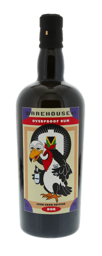 Warehouse No. 1 DOK John Crow White Overproof Rum 0,70 ltr 63%
