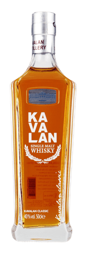 Kavalan Classic Single Malt Whisky 0,50 ltr 40%