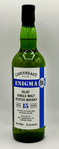 Enigma Islay Single Malt 15 Years Old 2008 Cadenhead 0,70 ltr 54,8%