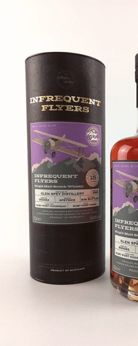 Glen Spey 15 Years Old 2008 Infrequent Flyers 0.70 ltr 54.8%