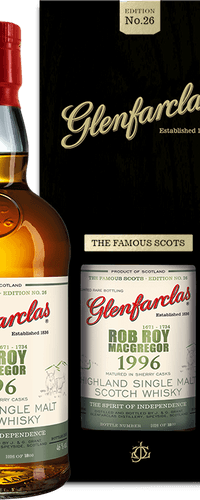 Glenfarclas 1996 Rob Roy McGregor No. 26 0,70 ltr 46%