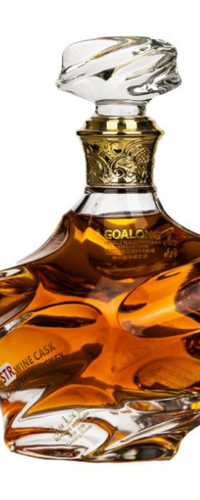 Goalong Whiskey STR Wine Cask SC Crystal Bottle 0.70 ltr 46.5%