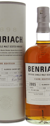 Benriach 15 Years Old 2005 Cask 2569 0,70 ltr 59,8%