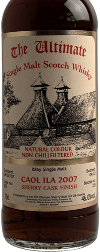 Caol Ila 16 Years Old 2007 The Ultimate Selection Cask 202 0,70 ltr 46%