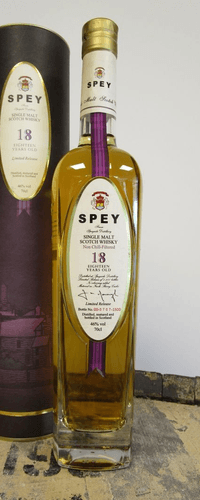 The Speyside Distillery Spey 18 Years Old 0.70 ltr 46%