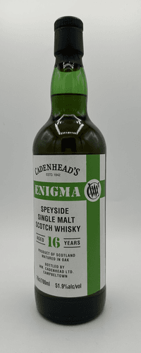 Cadenhead Enigma Speyside 16 Years Old 2008 0,70 ltr 51,9%