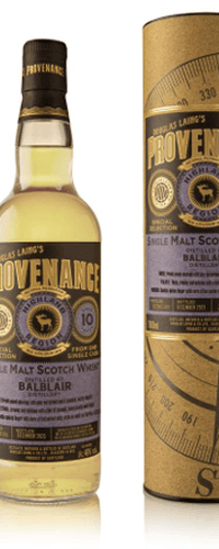 Provenance Balblair 10 Years Old 2013 0,70 ltr 46%