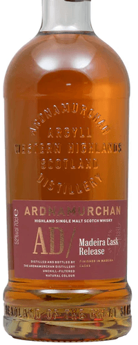 Ardnamurchan AD/ Madeira Cask Release 0.70 ltr 52%